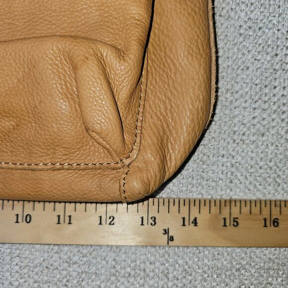Fossil Soft Vintage Shoulder Bag Crossbody Plyable Leather Clean 12x15 - Picture 7 of 10